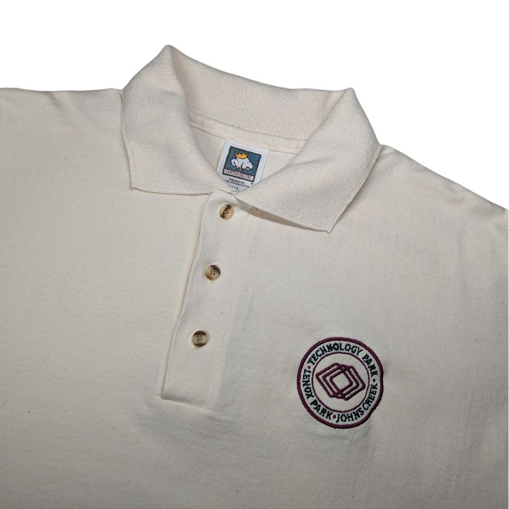Vintage Technology Park Lenox Johns Creek Polo Medium Atlanta Georgia Work Shirt